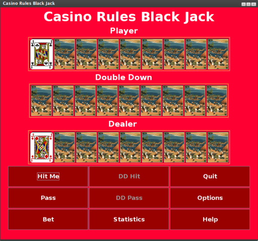 [Casino Rules Black Jack]