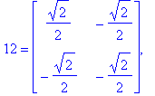 liste := TABLE([1 = Matrix(%id = 54701332), 2 = Matrix(%id = 54828712), 3 = Matrix(%id = 53324792), 5 = Matrix(%id = 53940412), 4 = Matrix(%id = 53472964), 7 = Matrix(%id = 54253380), 6 = Matrix(%id = ...
