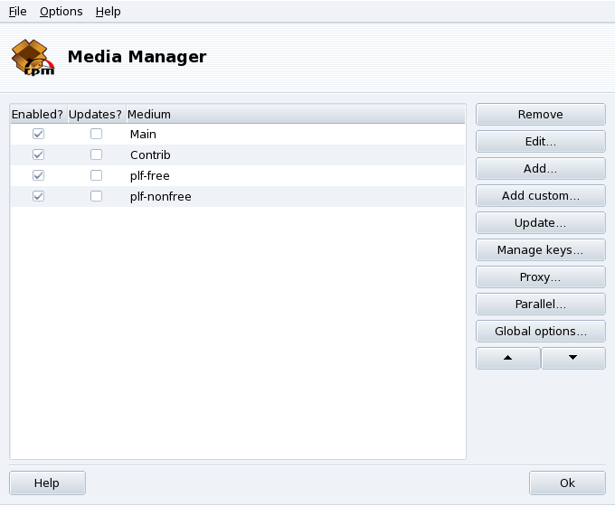 The Software Media Manager
